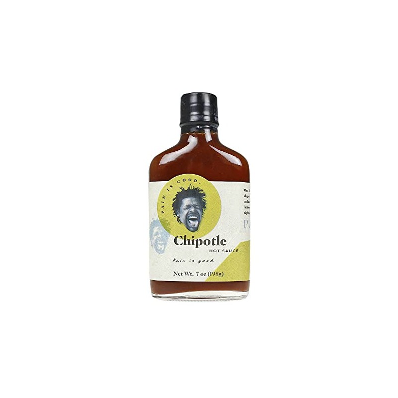 Chipotle Pepper Hot Sauce - 7oz Bottle - Made in