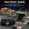 Mxmoonant Fuel Transfer Pump Battery Powered, 10.5GPM Cordless Diesel Transfer