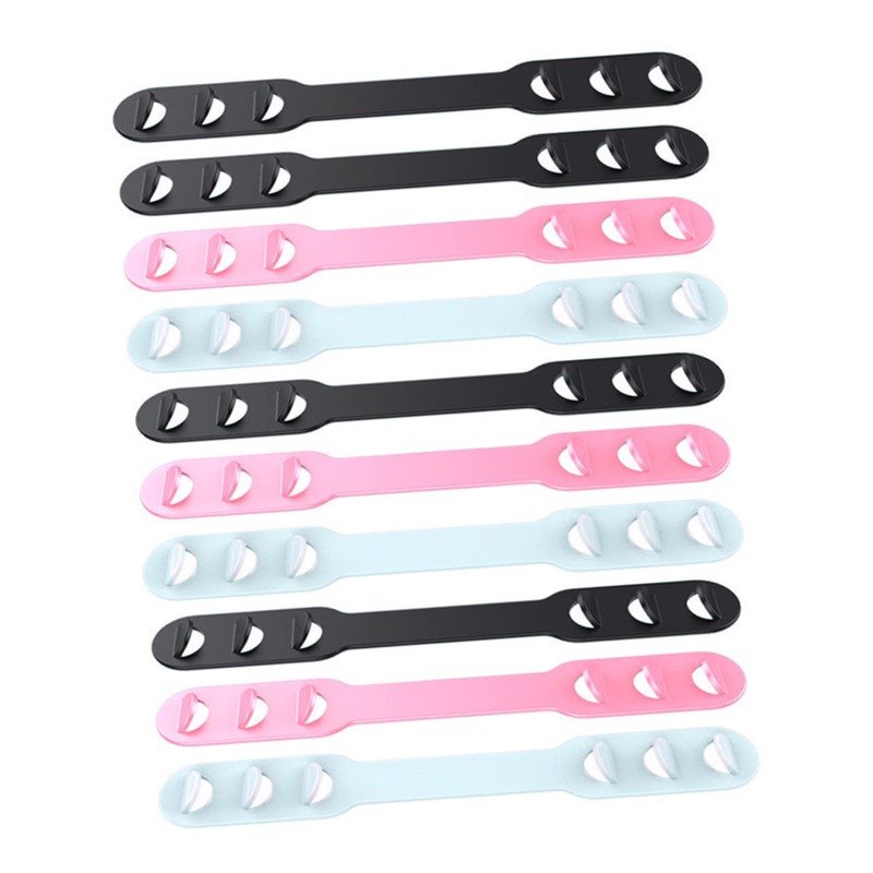 TOVINANNA Mask Ear Rope Buckle 10pcs Pp Material Hooks Adjustment