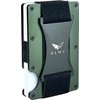 GLMC Minimalist Metal Wallet RFID-Blocking Credit Card Holder with Cash