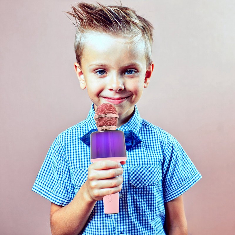 Wireless Bluetooth Microphone Encourage Musical Potential Karaoke Machine Microphone Portable