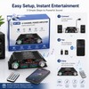 Bluetooth HiFi Stereo Amplifier for Karaoke – 4-Channel Audio Amp