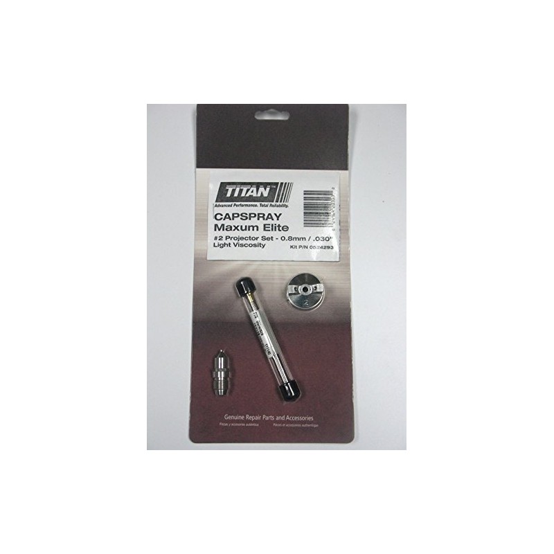 Titan CAPspray Maxum Elite #2 Projector Set 0.8mm/ .030in. #0524293