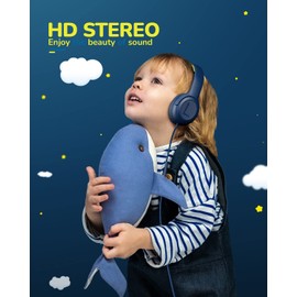 awatrue - Auriculares para niños y niñas, con cable y micrófono, enchufe a granel para niños y niñas de más de 3 años, azul, verde, shareport, teléfonos para adolescentes, control de volumen, avión para dos personas, niños, bebés