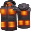 DUKUSEEK Heated Vest for Hunting Size Adjustable Heating Vest with