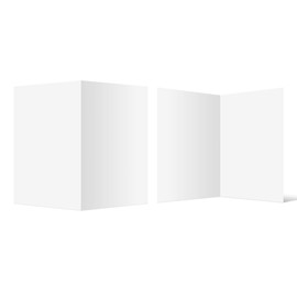 100 Blank Folding Cards Portrait DIN A6 148 x 105 mm Picture Print Paper Matt 300 g/m² Set Paper Selectable