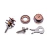 2pcs Loxx guitar strap lock fastener quick release button genuine