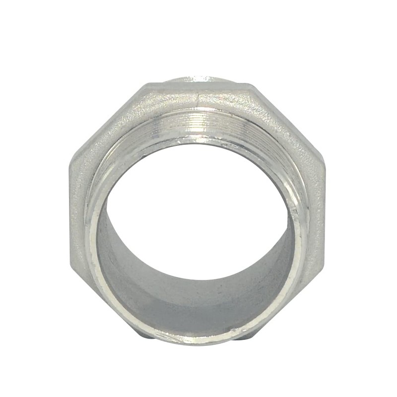 DAN SPEED 1-1/2" x 1-1/4" Male Threaded Reducing Nipple Fitting/Adapter,Stainless