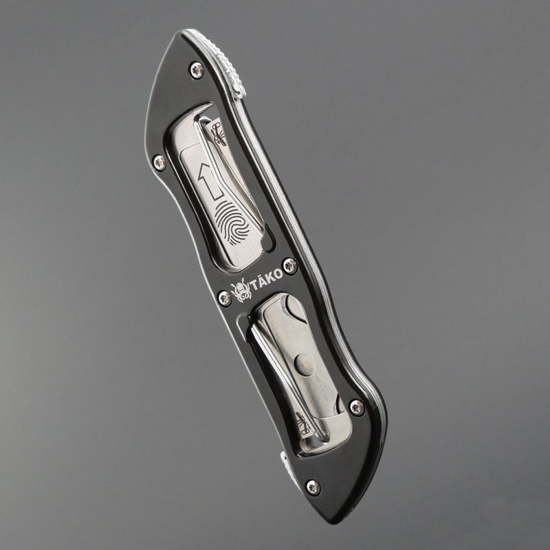 TĀKO X4- Retractable Utility Knife, Instant Access to 3 Extra