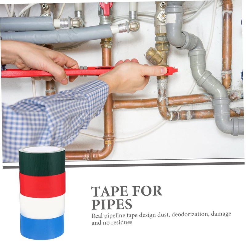 CIYODO Heavy Duty Tape 4 Rolls of Waterproof Fabric Tape