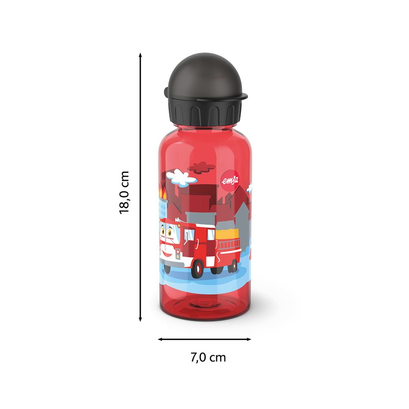 Emsa N30512 Kids Tritan Drinking Bottle | Capacity: 0.4 Litres