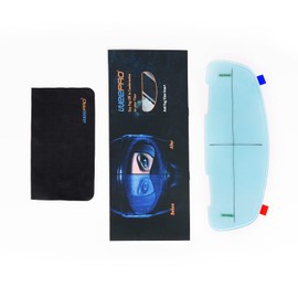 WeePro Helmet Face Shield Visor Film Anti-Fog Compatible with ARAI Helmet Visor Clear Anti-fog Protective Film Fog Free Helmet Shield for Cold and Rainy Days 3.7" x 11.5"