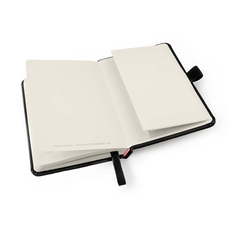 Notes London A6 Notebook with Lined Pages, Pen Loop and