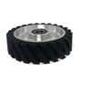 8 x 2" Belt Grinder Contact Wheel,Belt Sander Bearings Serrated
