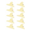 10pcs Metal Binder Clip Multipurpose Strong Grip Large Paper Binder