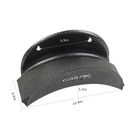 GARTOL High Carbon Steel Hose Holder Wall Mounted Garden Hose Hanger, Ideal for Water & Air & Hydraulic Hose, Ropes, Extension Cords, Heavy Duty & Rust Proof Hose Rack with Screws and Expansion Bolt