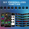 Devil's Eye:23.42"x4.72" Programmable ojos led para carro Windshield Display for