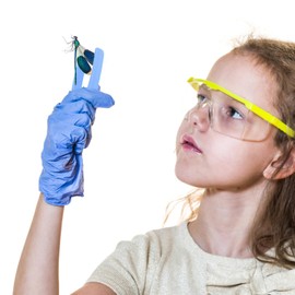 40pcs Toddler Plastic Tweezers Toy Game Tweezers Sensory Play Kids Tongs Teaching Science Nature Observation Tools for Kids Students Spring Outing