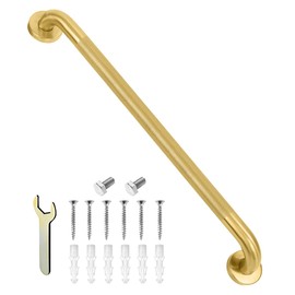 IJDD 40'' Gold Grab Bars for Shower 1.25'' Diamter Bathroom Safety Handle