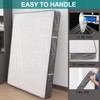 Mattress Bag for Moving Storage - Plastic Mattress Protector Cover,