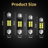 YaaGoo Car Interior Lights 3030 6 SMD 300LM 6000K DC