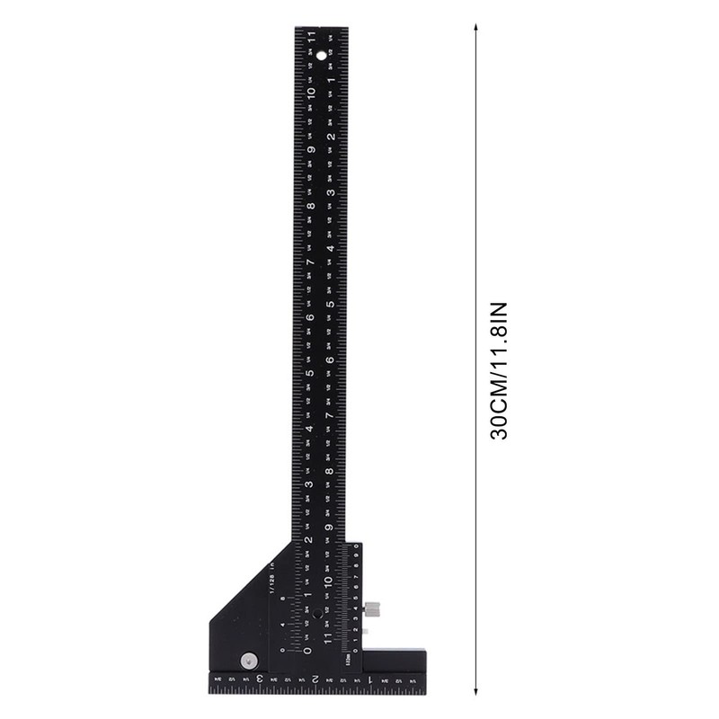 Scribing Ruler, Carpenter's Angle Ruler, Angle Measuring Device, Marking Ruler,