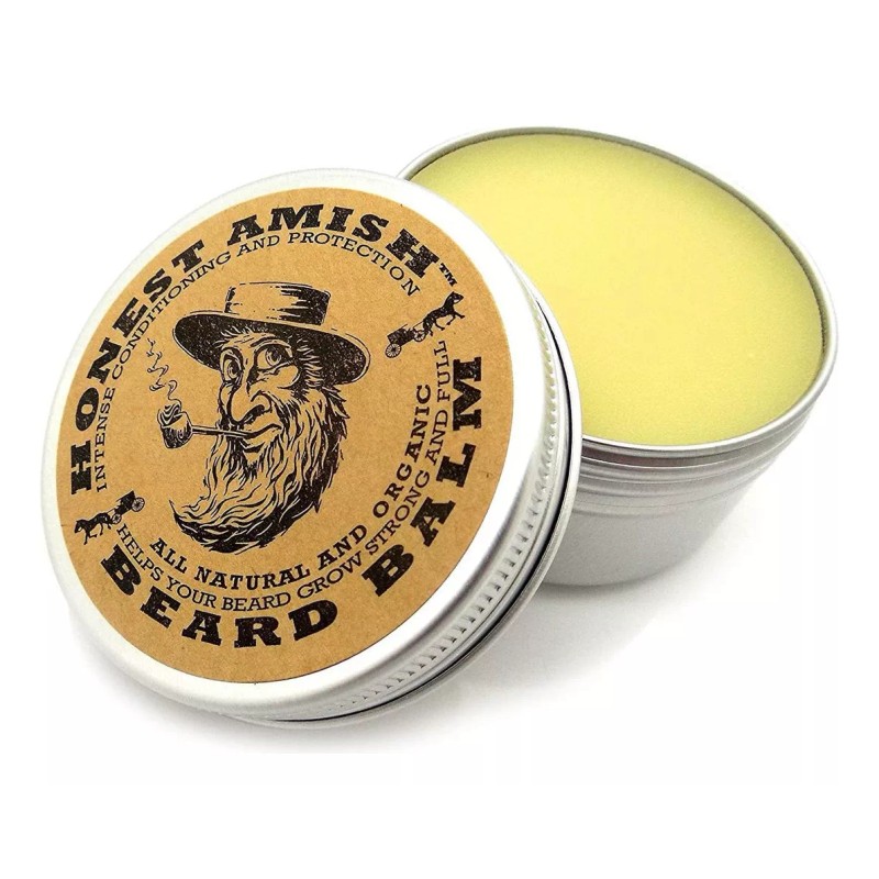 Honest Amish Beard Balm Leave-in Conditioner - Made With Onl