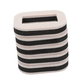 Operitacx 5Stücke Möbel Laufpads Unterlagen Für Stuhlrollen Riemenscheiben Stuhlmatte Zum Schutz Von Hartböden Und Möbeln Weiße Für Innenbereich