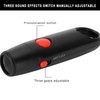 TOPINCN Whistle Training Electronic Whistle 3 Speeds for Noisemakers (Black)
