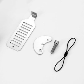 SSZYMAOYI Portable Door Lock, Hotel 304 Stainless Steel, Set of 1, Door Lock Latch for Intrusion Prevention, Travel, Home, Domestic and International Business Trips, Portable Door Lock, Adjustable