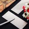 2 Pieces Diamond Sharpening Stone Grit Diamond Plate Honing Stone