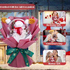 Preserved Flowers Bouquet, Valentines Rose Flowers with Gift Box Long Lasting 3-5 Years Flower Bouquet Forever Real Flower Rose with Gift Box For Valentines,Mothers Day,Anniversary,Birthday