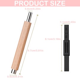 2Pcs Wood Color & Black Cat Eye Nail Art Magnets Cateye Magnet, Gel Nail Polish Magnet Tools Cat Eye Gel Nail Polish Nail Products, Gel Polish Nail Tools, Cat Eye Nail Polish Nail Accessories