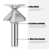 Arc Bending Integrated Cutter, 1/2in Shank Woodworking Milling Bit for
