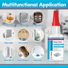 Glass Glue, 30gx2 Glass Glue Clear for Glass Repair,Fast-Curing &