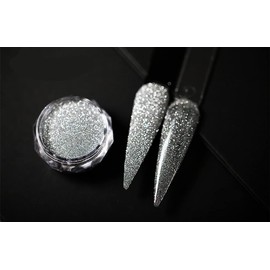 8 colors sparkle nail powder aurora pearl powder nail glitter powder gel nail art