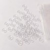 500 Pcs Clear Resin Buttons, Clear 2 Hole Buttons Transparent