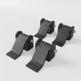 Dump Trailer Tailgate Hinges for Door Gate Body Hinge with Grease Zerk, Weld-on Heavy Duty Greaseable Dump Trucks Hinge Fitting Fold Down Gate/Loading Ramp on Flat Deck Trailer or BBQ Smoker (4)