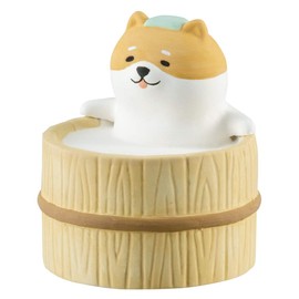 Decole YB-43766 Yururi Hiyori Loose Aroma Mascot, Shiba, Diameter 2.3 x Height 2.5 inches (58 x 64 mm)