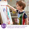 Melissa & Doug Deluxe Standing Art Easel - Dry-Erase Board,