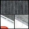 A-Premium 2-PC Engine & Cabin Air Filter with Activated Carbon