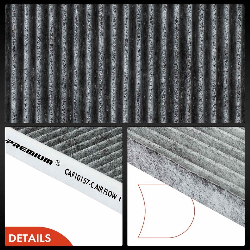 A-Premium 2-PC Engine & Cabin Air Filter with Activated Carbon