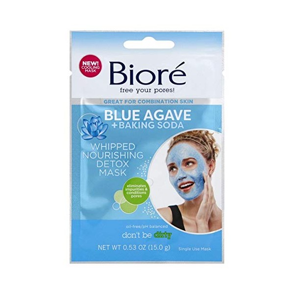 Biore Blue Agave + Baking Soda Mask Detox, 1 Ea, 1count