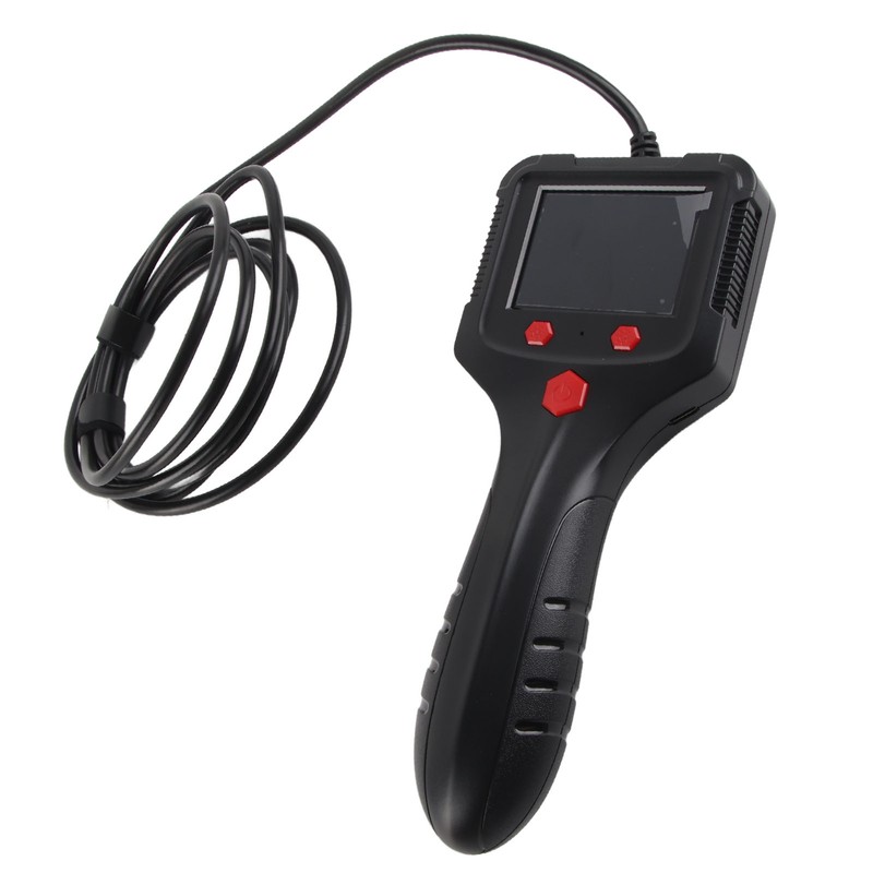 Industrial Endoscope 2.4in HD Screen Handheld ABS Housing Borescope Inspection