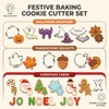15 Pcs Thanksgiving Halloween Holiday Stainless Steel Cookie Cutters