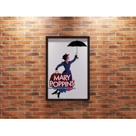 The House of Ember Mary Poppins BEST UK MUSICAL THEATRE POSTERS On 250gsm PRINT MATERIAL ART CARD A3 Reproduction Poster A3