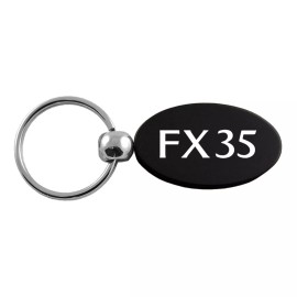 Infiniti FX35 Oval Key Ring (Black)