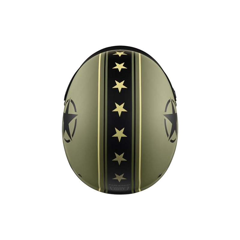 Fulmer 951 Core Half Helmet (Matte Green - Large)