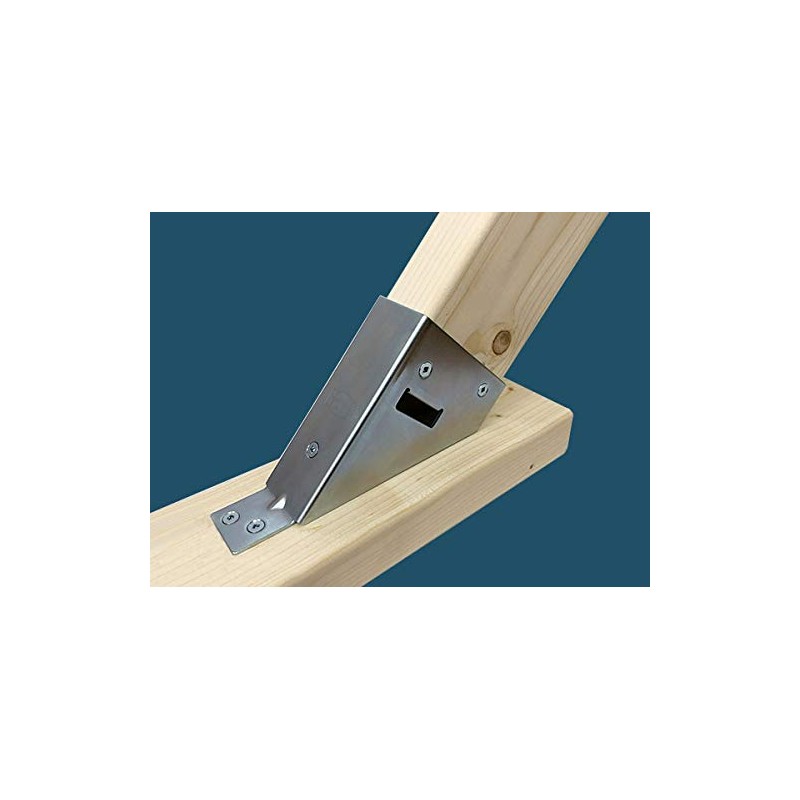 fort FRT-045 Black Painted 2X4 Hardware Corner C3-BK Quantity: 1