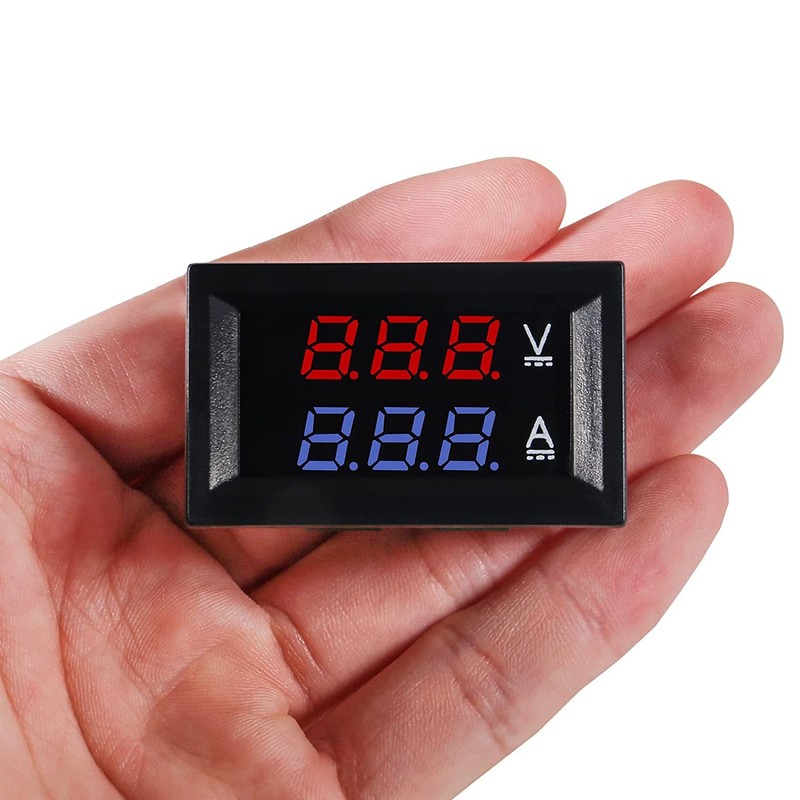 HUAZIZ Digital Voltmeter, Pack of 2 DC 100 V 10